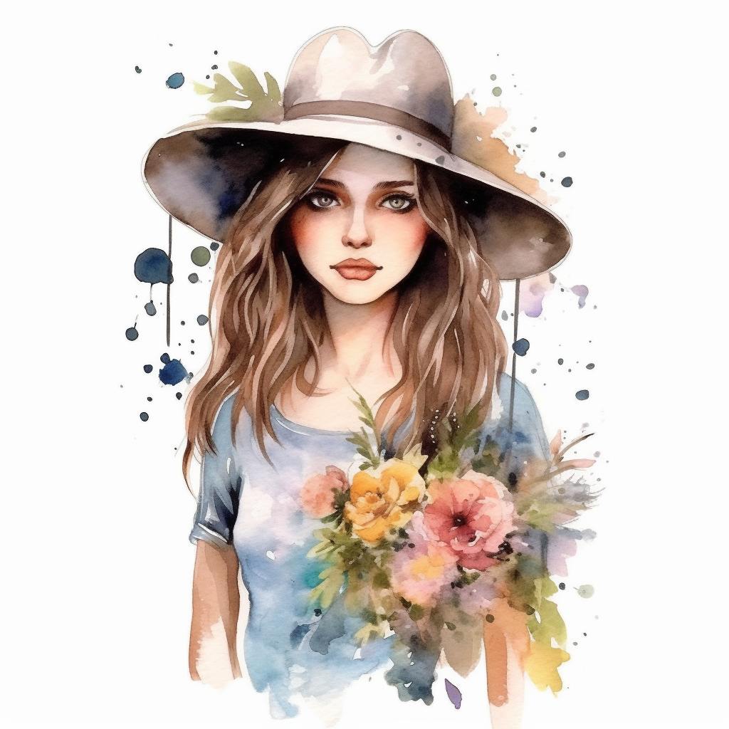 country flowers cliparts