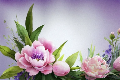 Watercolor Easter flower frame illustration. Botanical spring floral drop, banner,border, peony,rose, cute Easter bunny animal clipart, baby shower, happy birthday invite,border, banner, wallpaper .highly detailed, realistic, photo realistic, octane render, 4K, 8K, UHD, hyper detailed