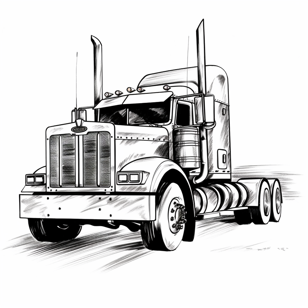 black truck cliparts
