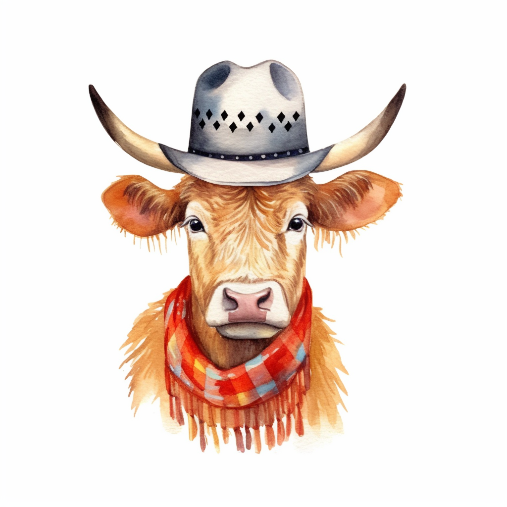 baby cowboy clipart