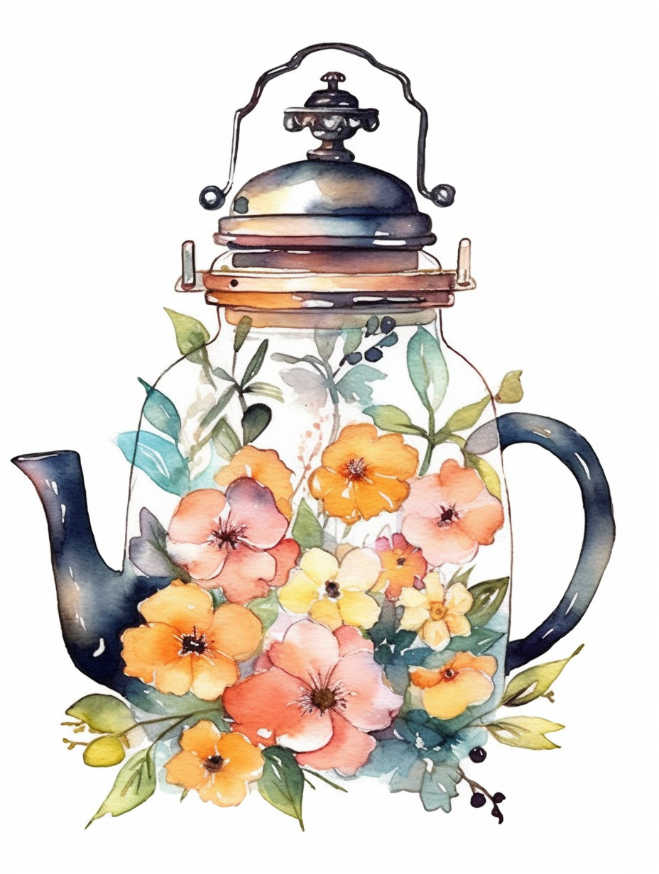 cliparts tea pot