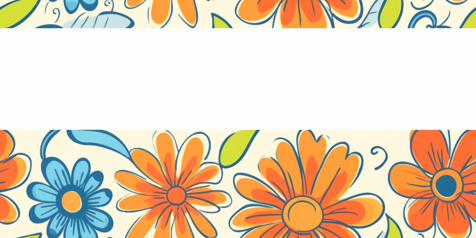 flower border clip art