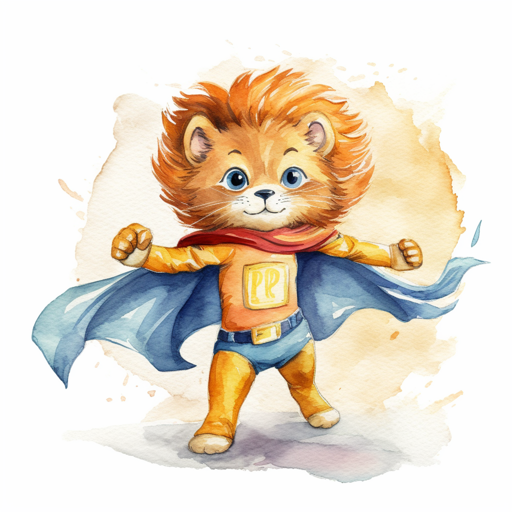 cute superhero cliparts
