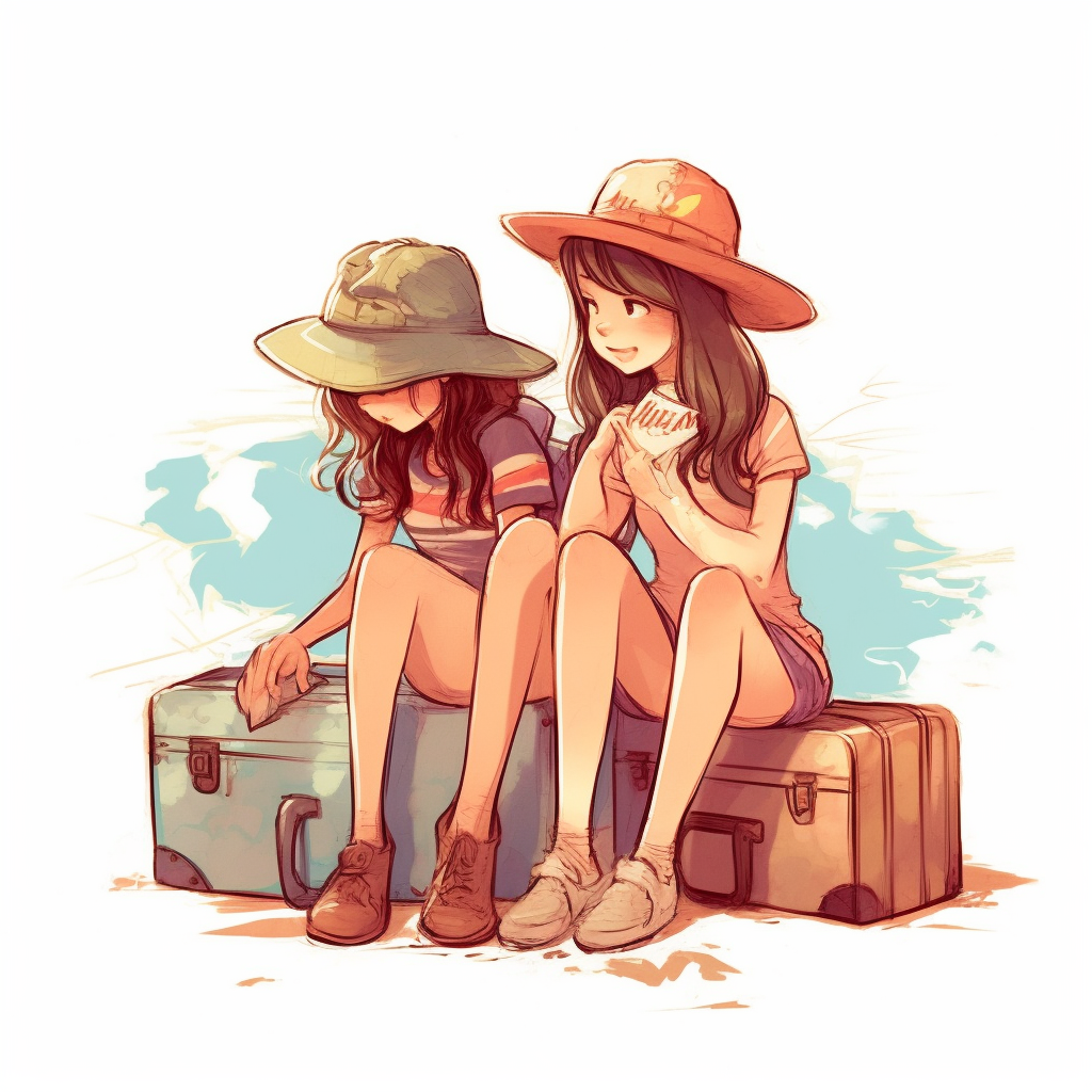 girl bestfriends cliparts