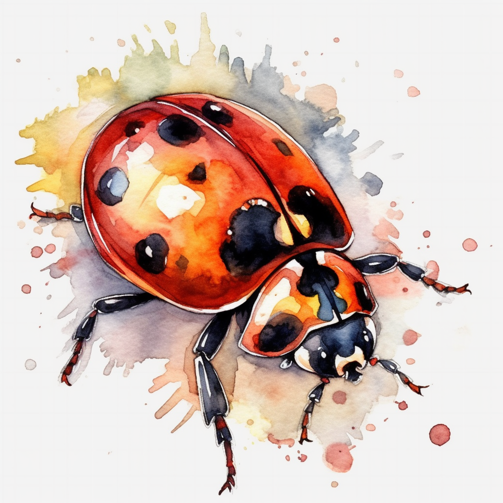 black ladybug cliparts