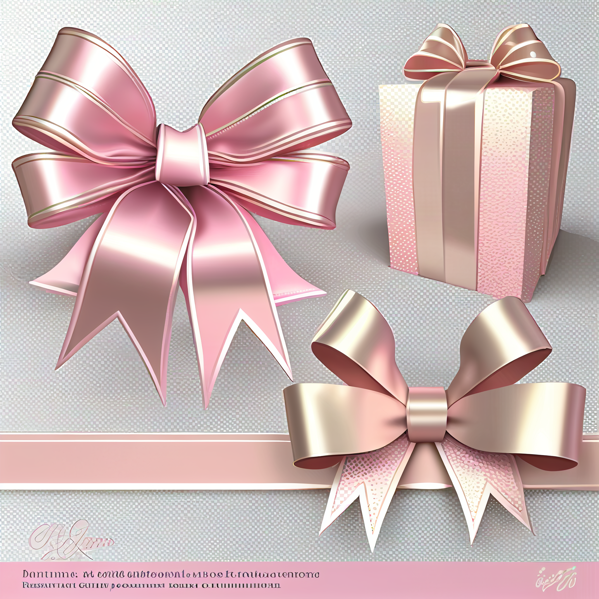birthday bow cliparts