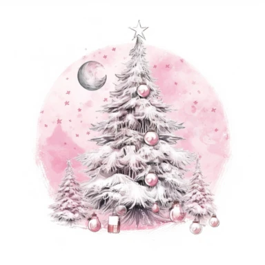 christmas png, pink christmas clipart, western christmas png, santa png, shirt png christmas, christmas sublimation designs, christmas tree, pink christmas png, christmas digital download, hand drawing on white background 8k--16:9
