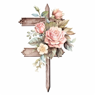 hand drawn , watercolor, hyper realistic, white background, white margins, 16k, ultra detailed clipart, cut out image, hand-drawn, ultra HD, sharp and clean art a vintage road sign with delicate floral , capturing the romantic and feminine aesthetics often associated with vintage fashion and travel. light pink pastel