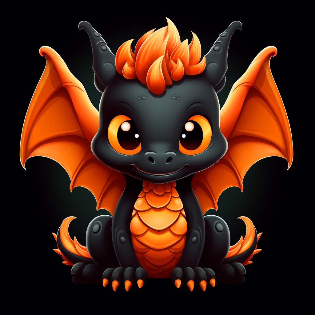 black dragon cliparts