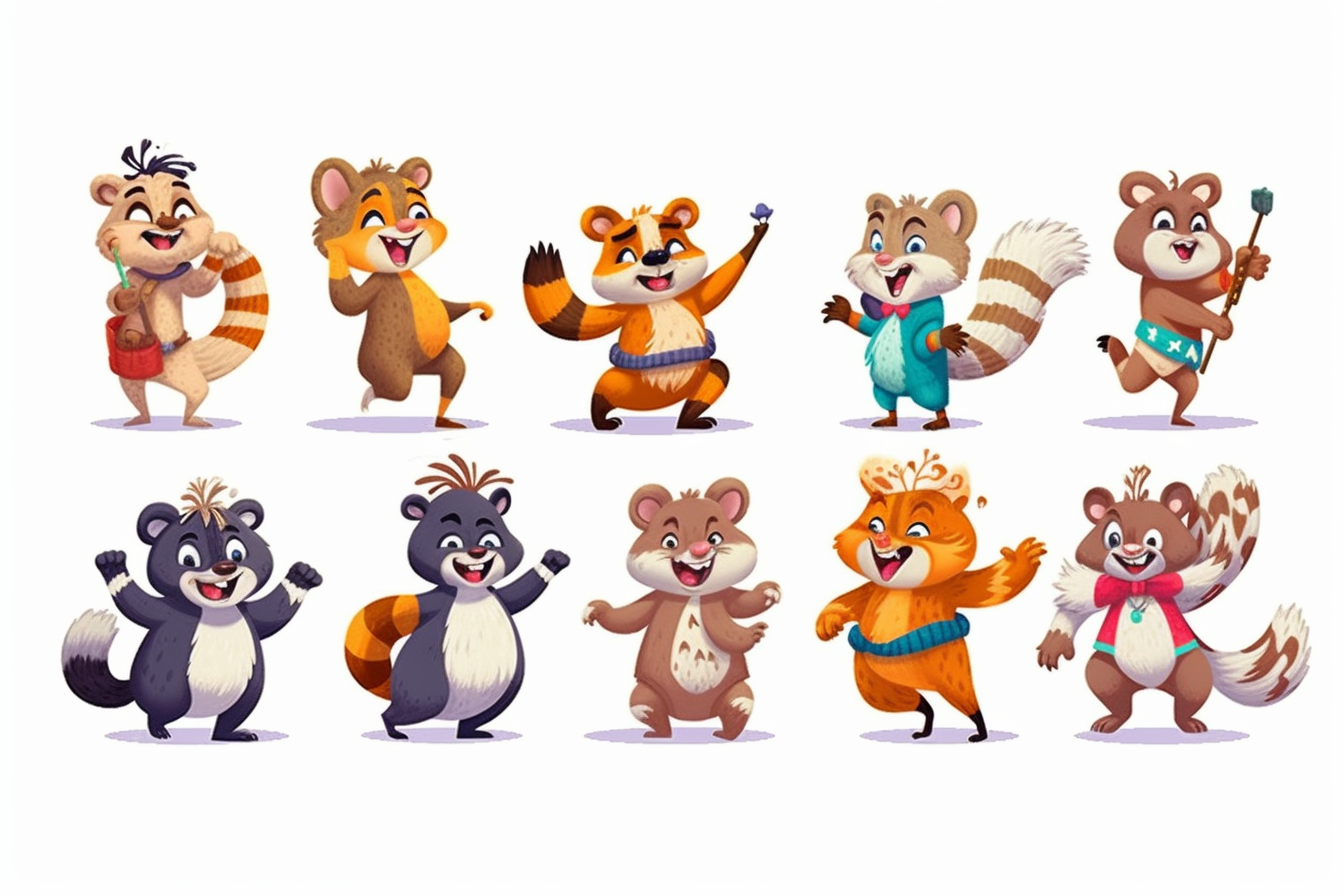 funny dancing cliparts