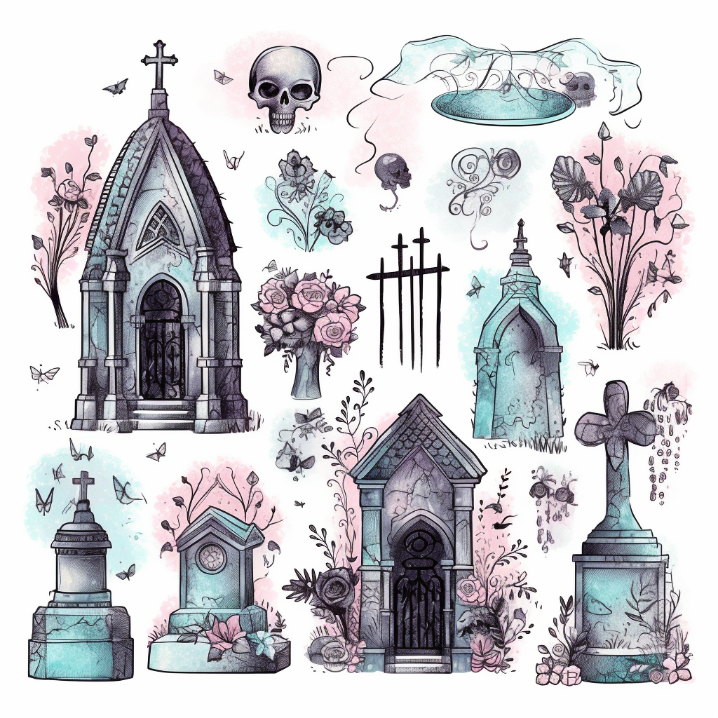 cemetery cliparts