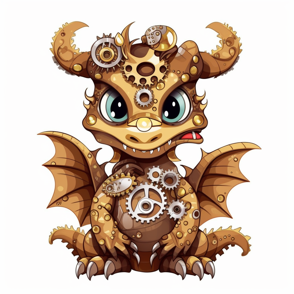 cute dragon clipart