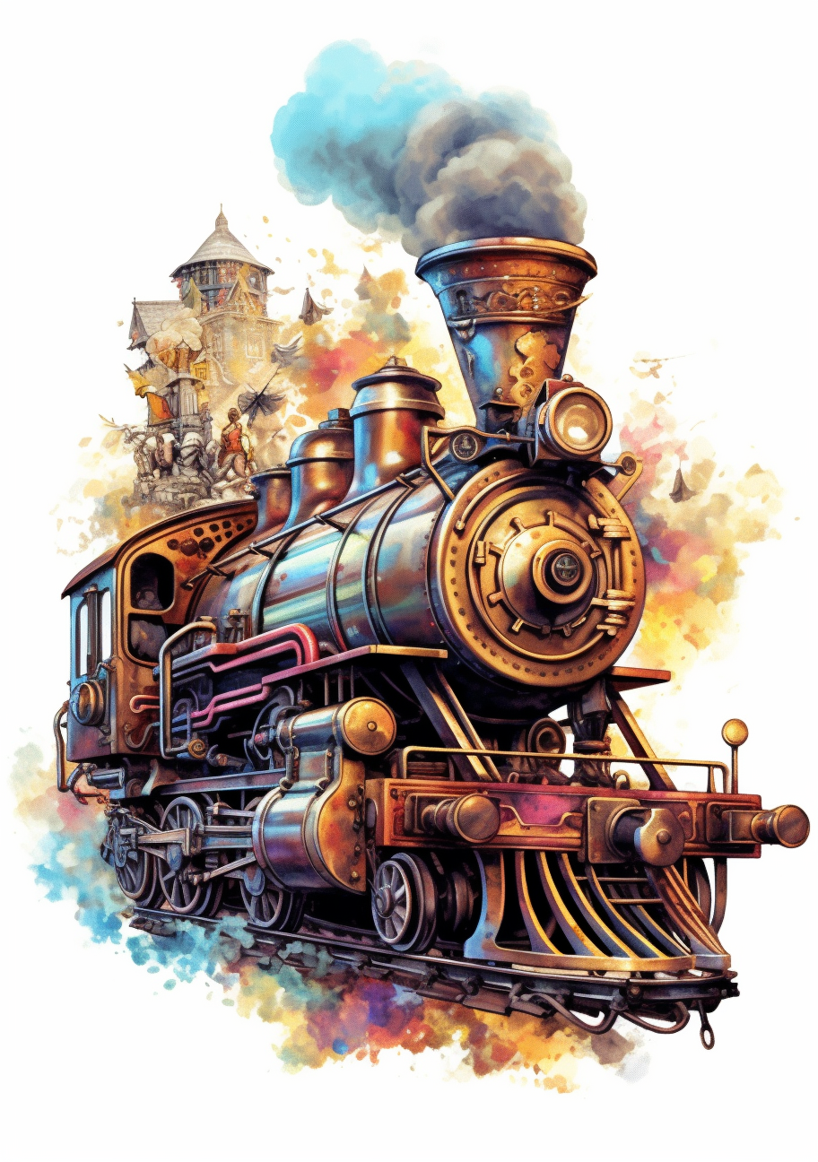 locomotive cliparts