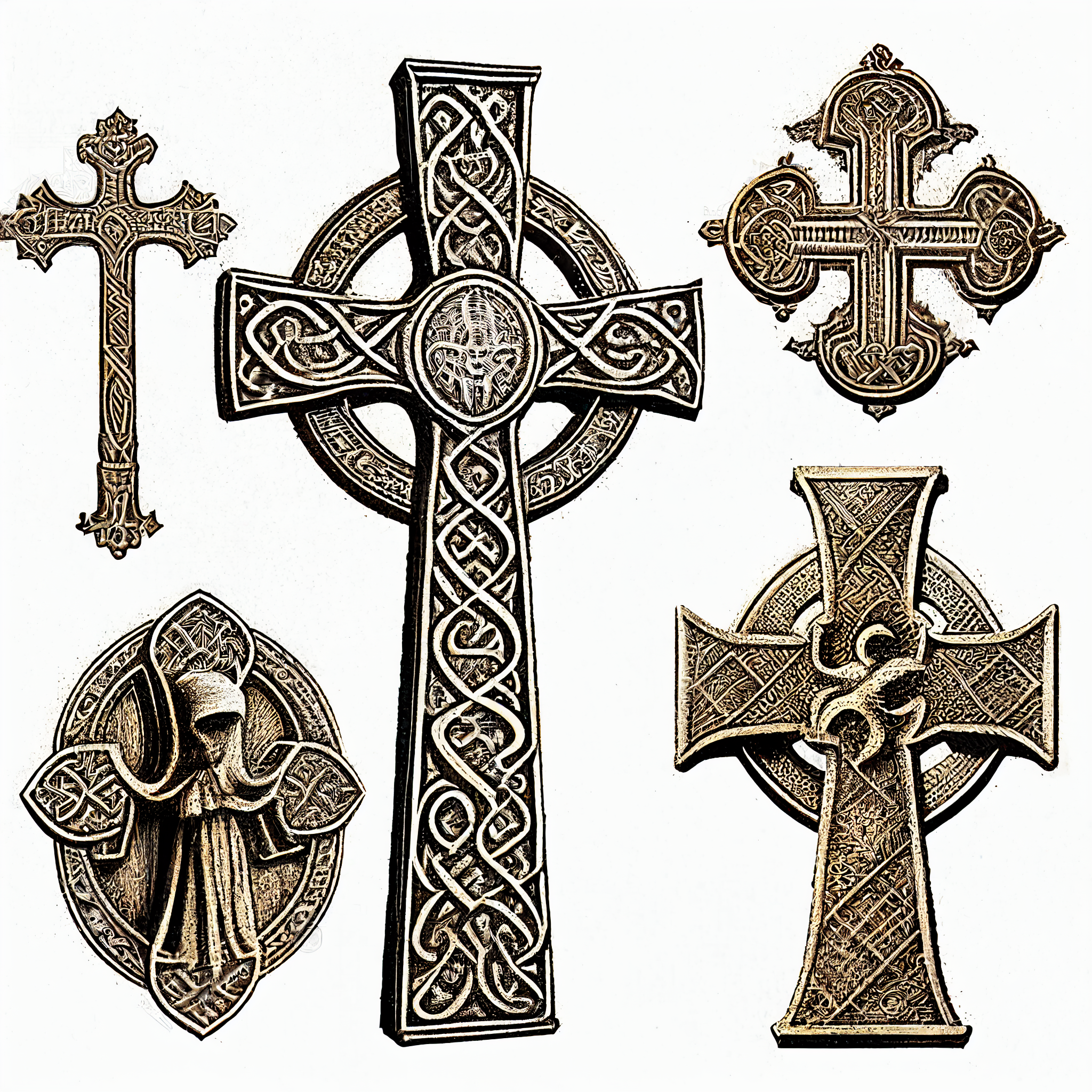 celtic cross clipart