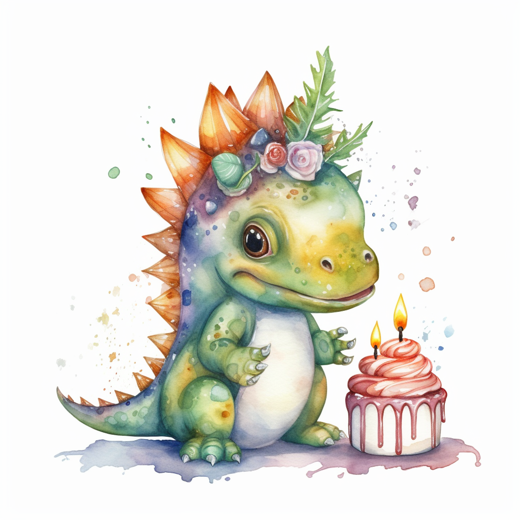 dinosaur birthday cliparts