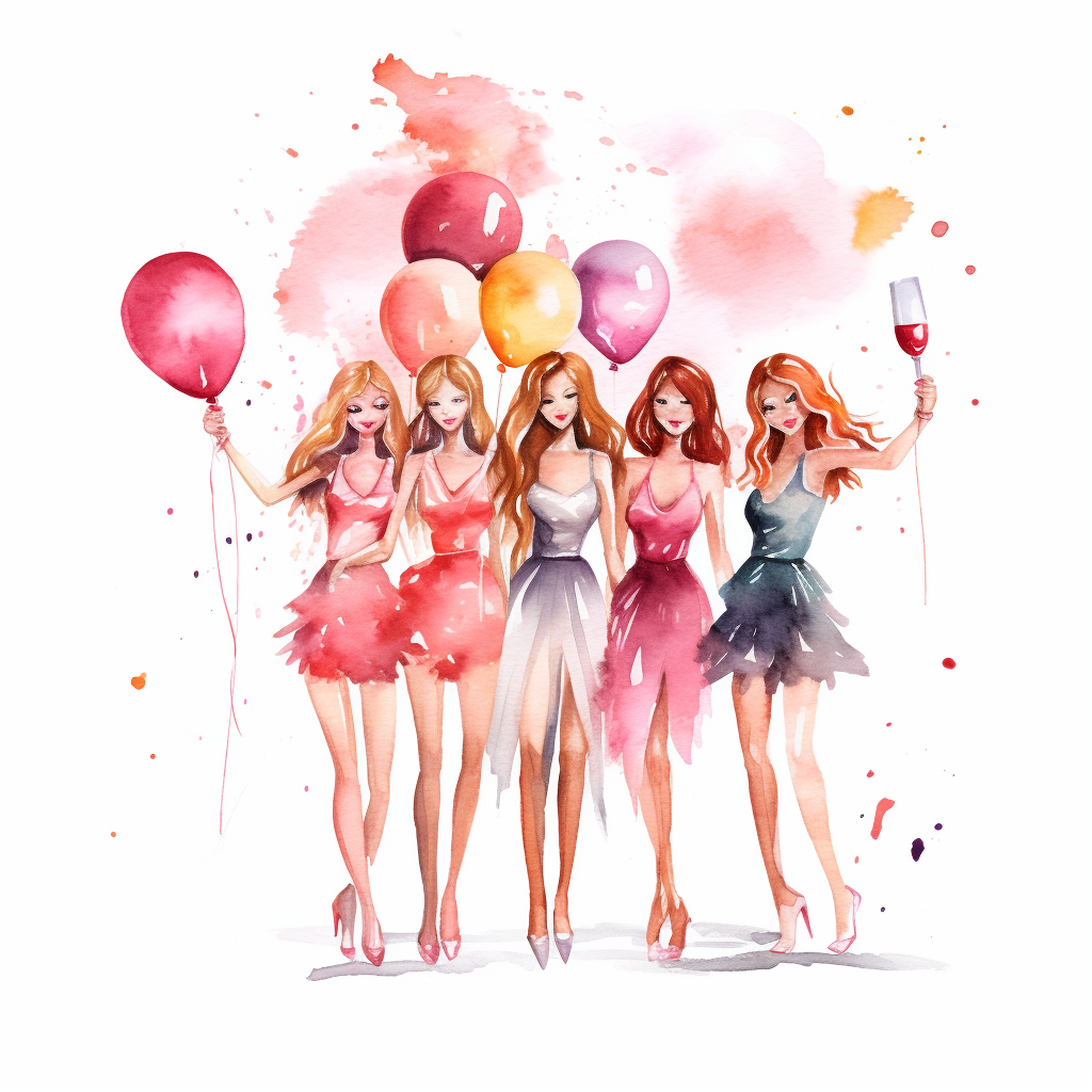 bachelorette cliparts