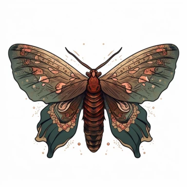last of us inspired Moth ready for clipart