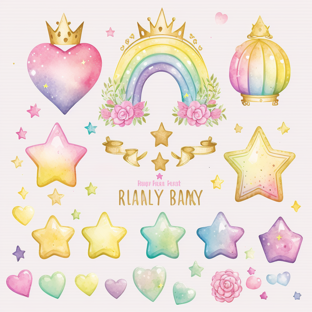 gold stars clipart