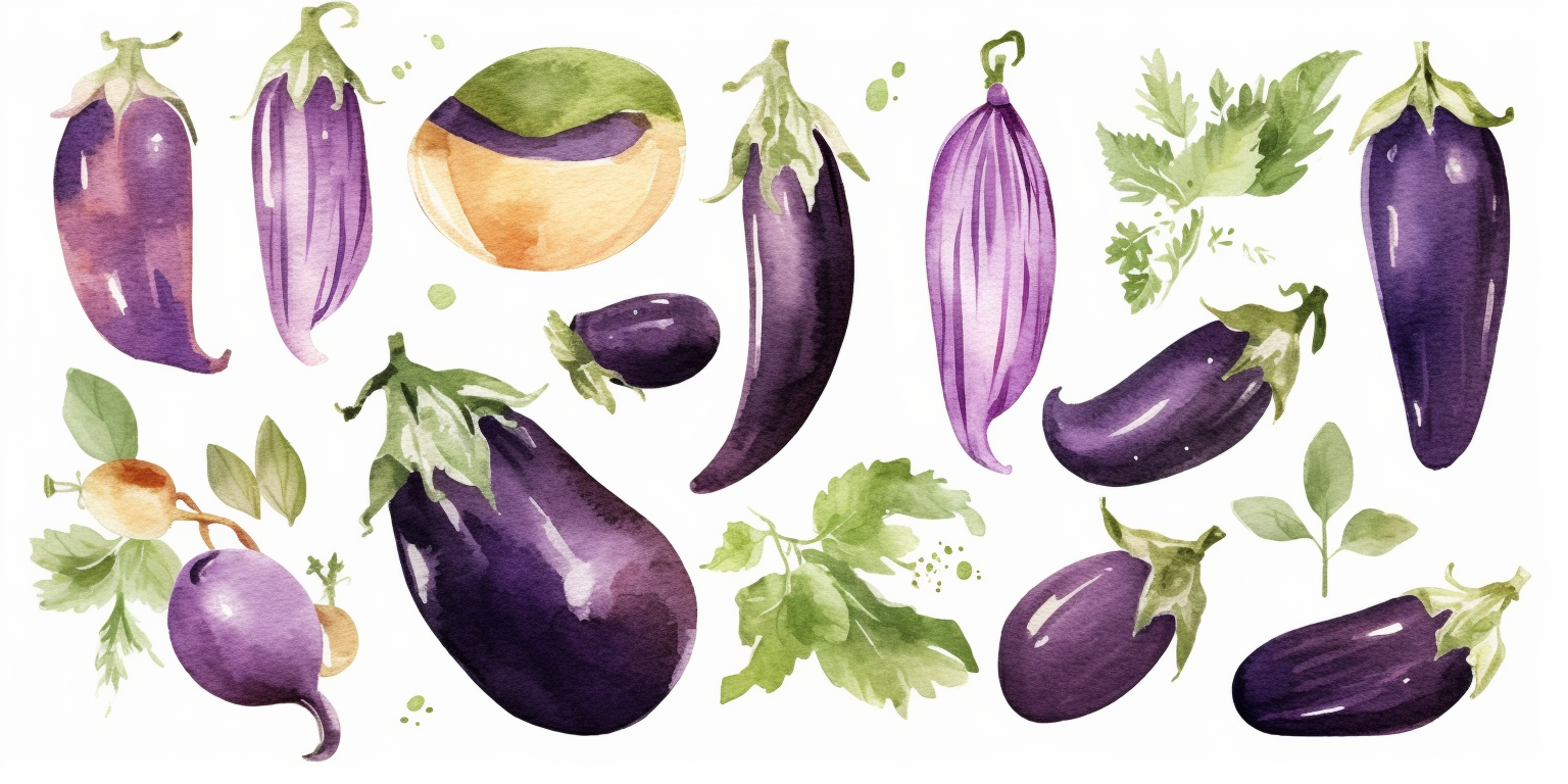 eggplant cliparts