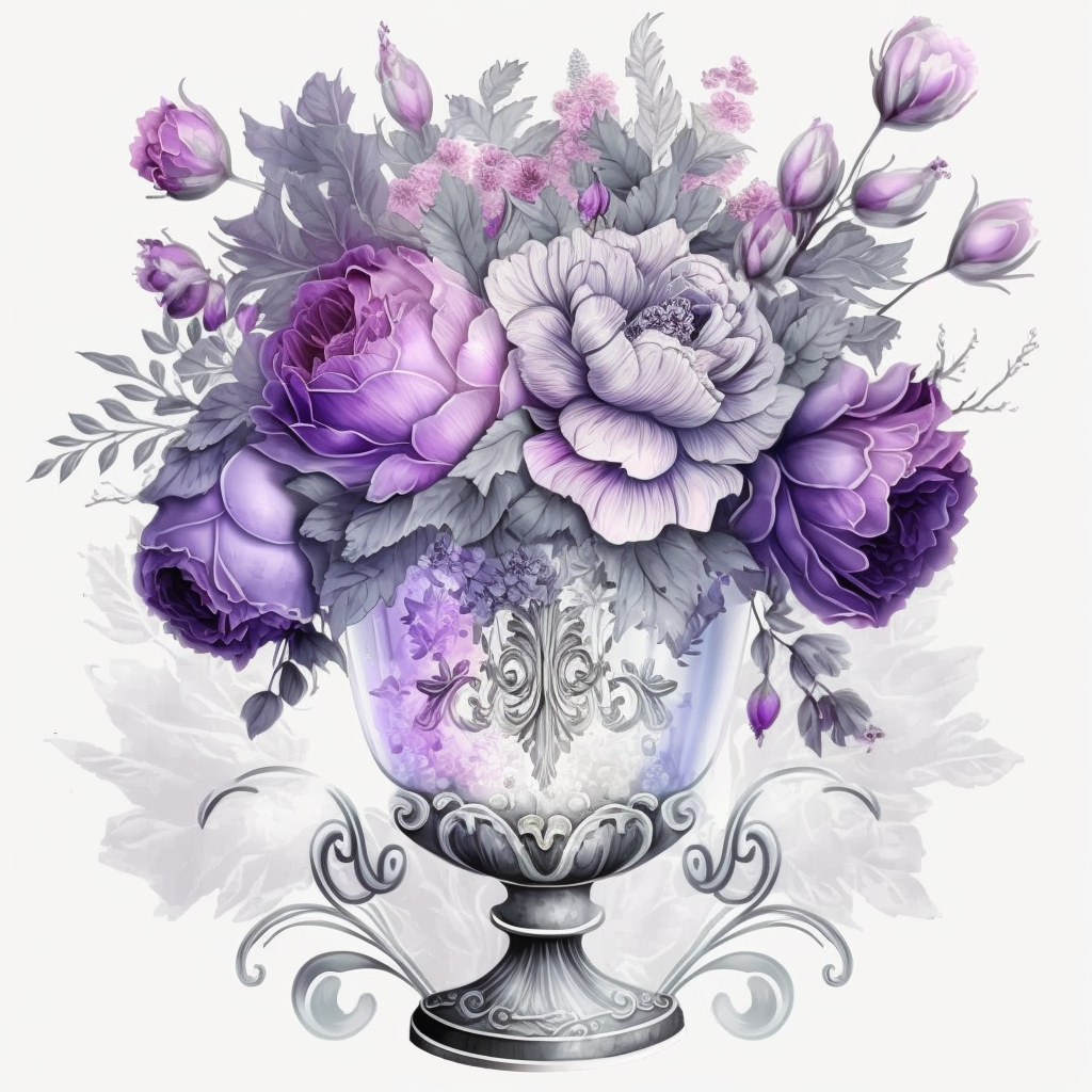 chic flower cliparts