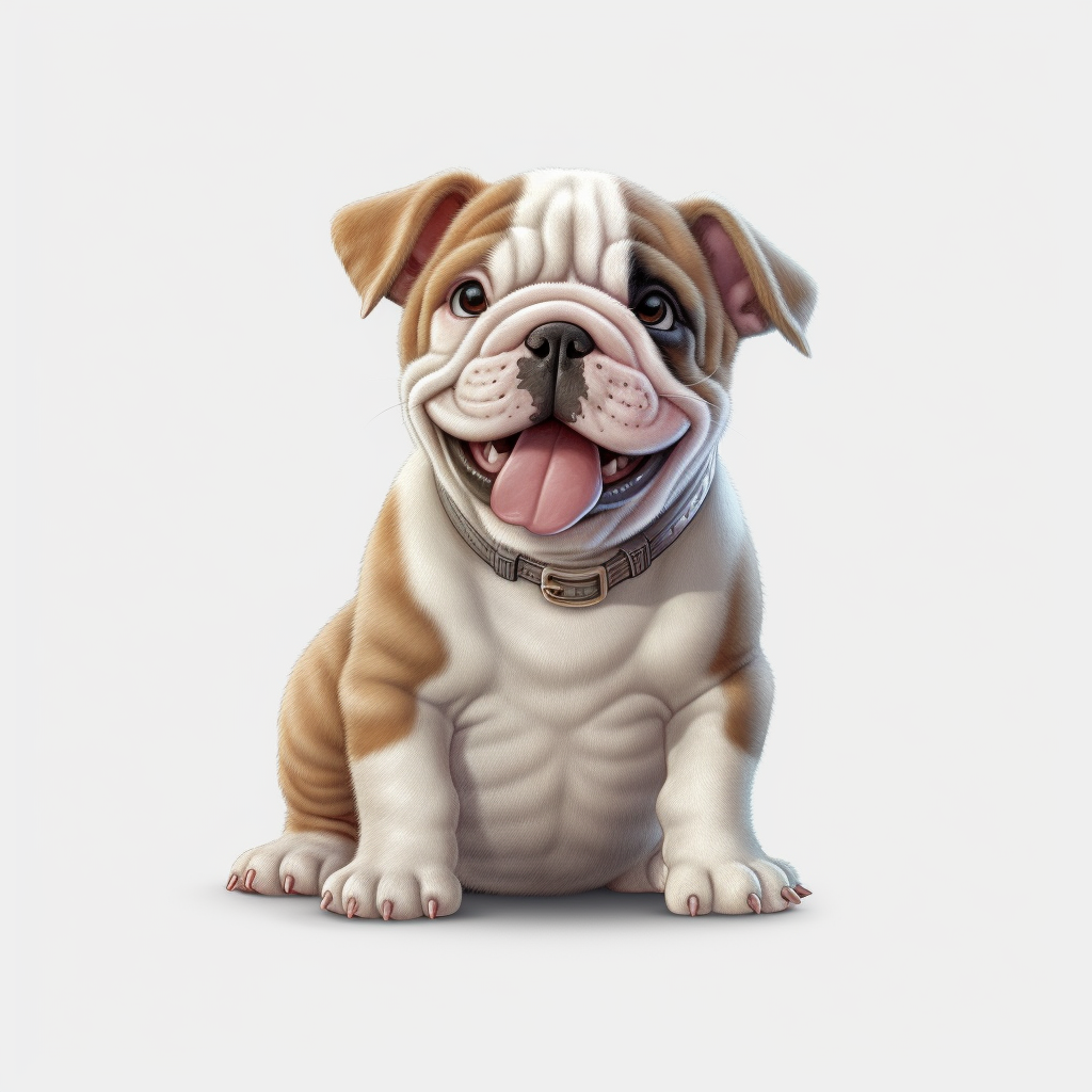 bulldog puppy cliparts