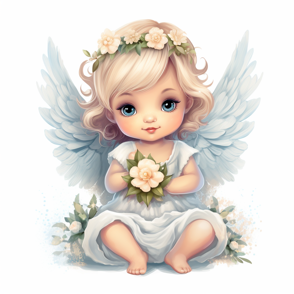 cute angel cliparts