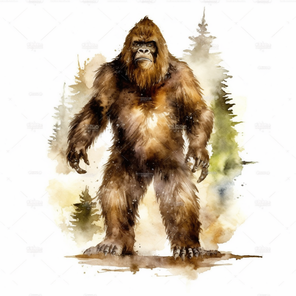 bigfoot cliparts