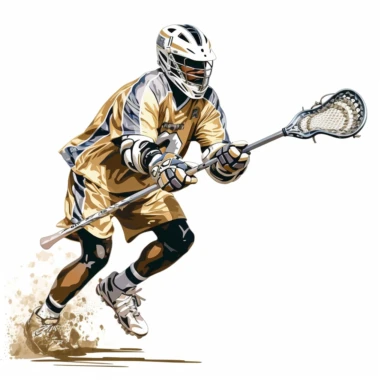lacrosse clipart, white background