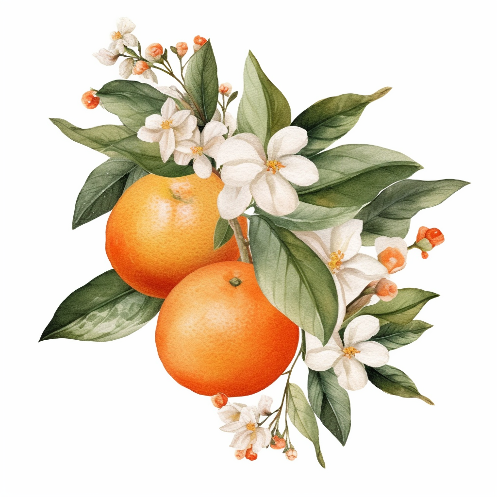 fruit orange cliparts
