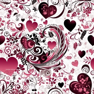 clipart hearts fancy