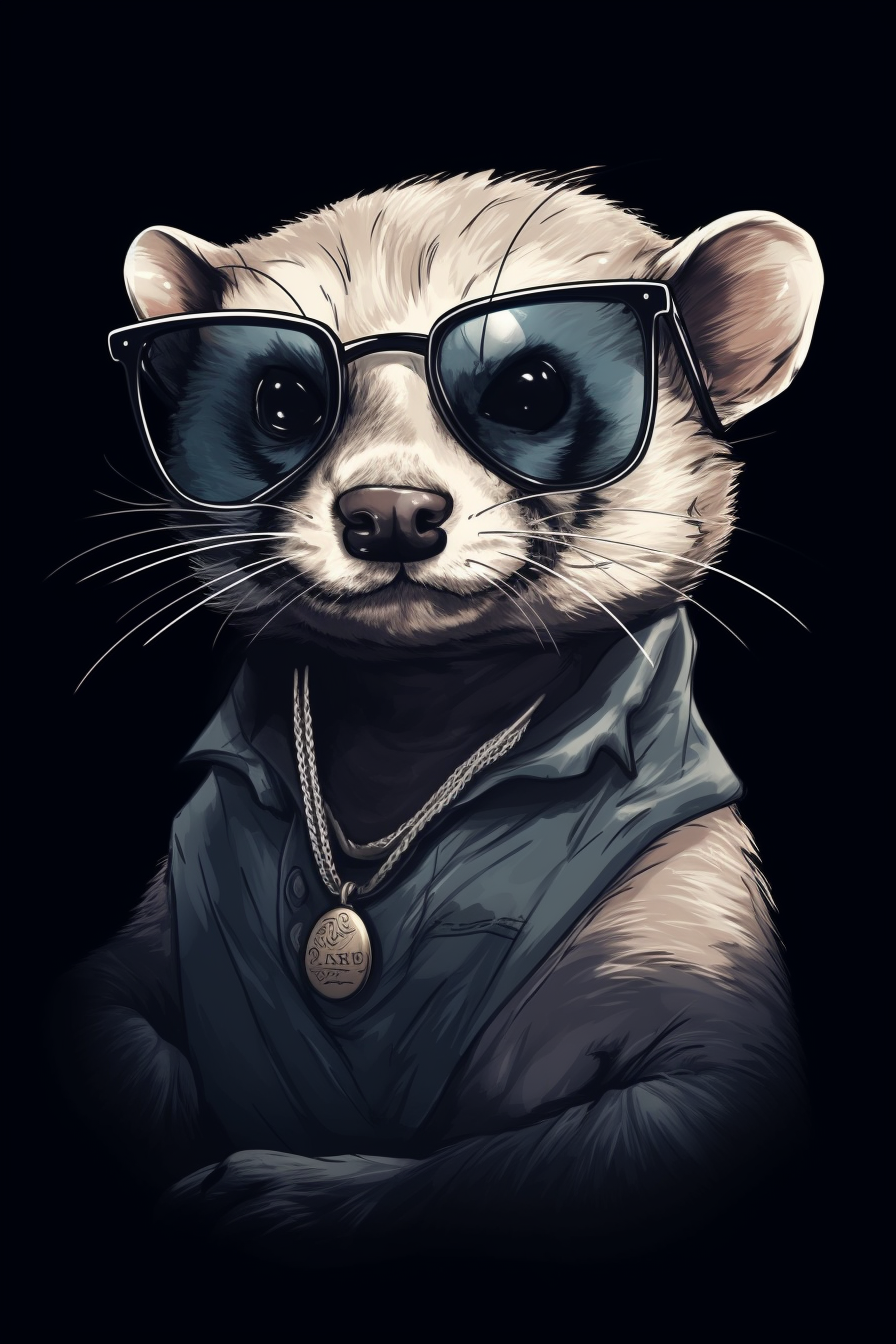 ferret clipart