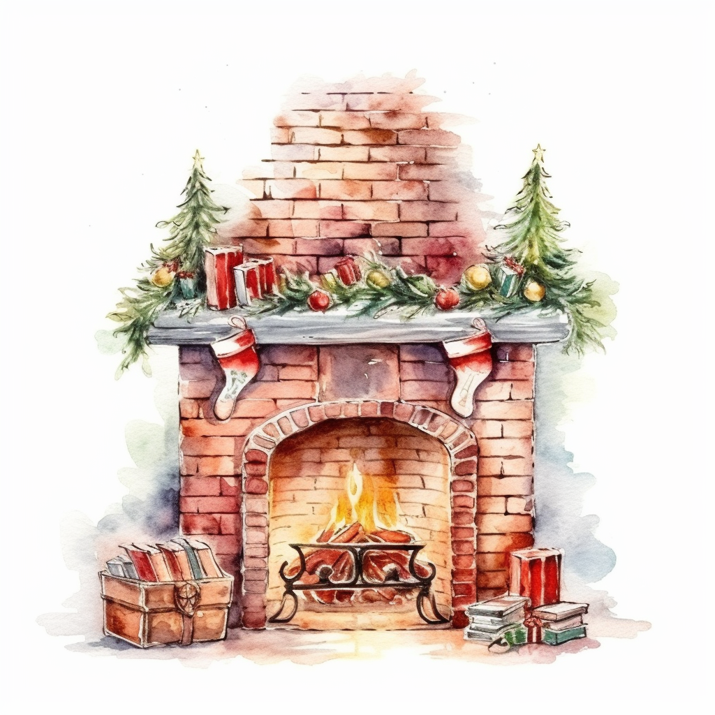 fireplaces cliparts