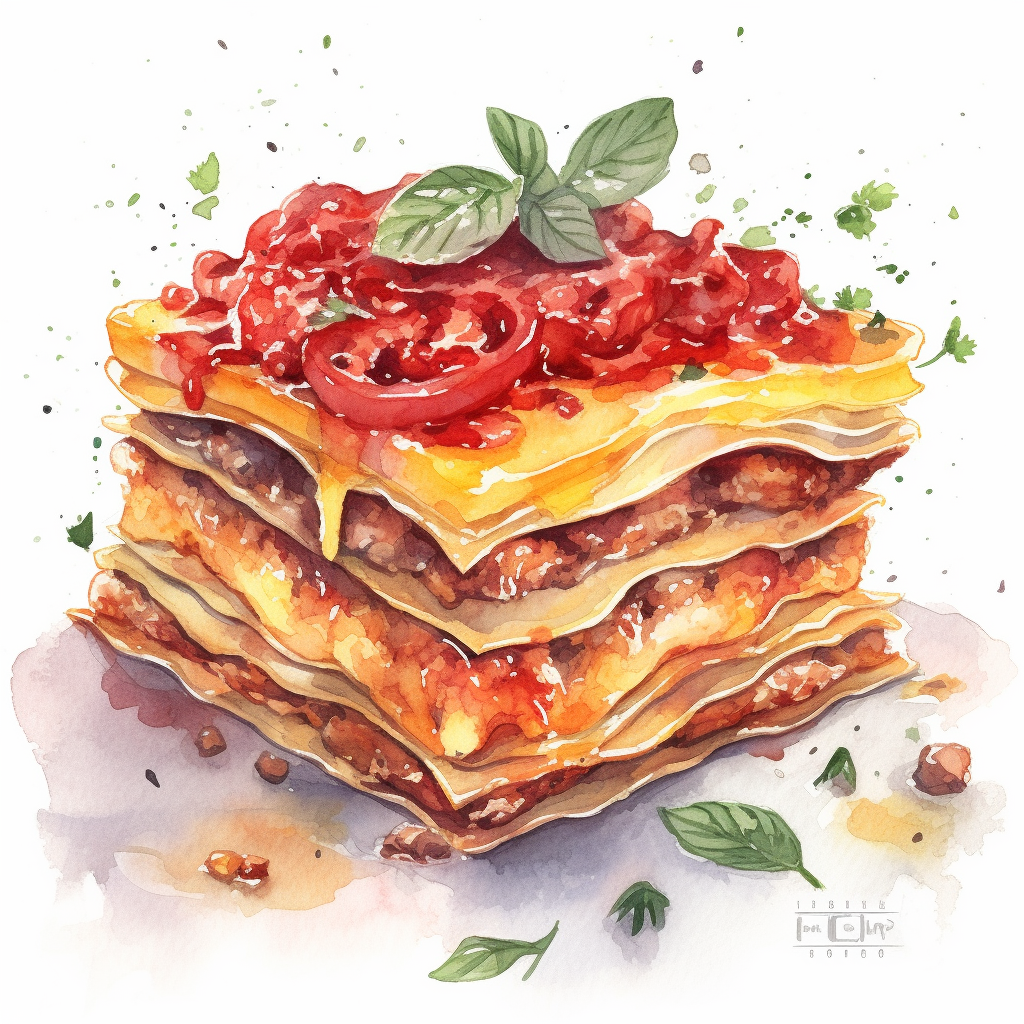 Create mouthwatering visuals of layered pasta, meaty sauce, and gooey ...