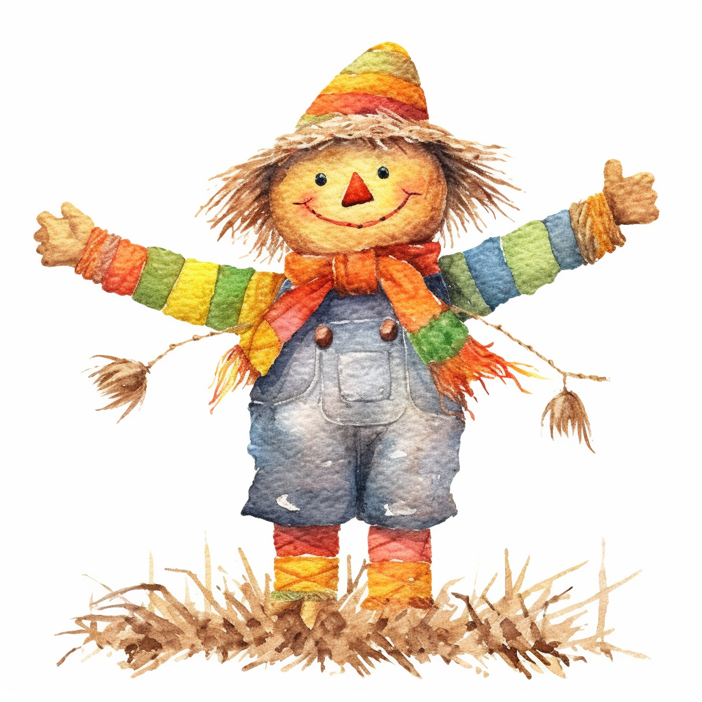 cute scarecrow cliparts