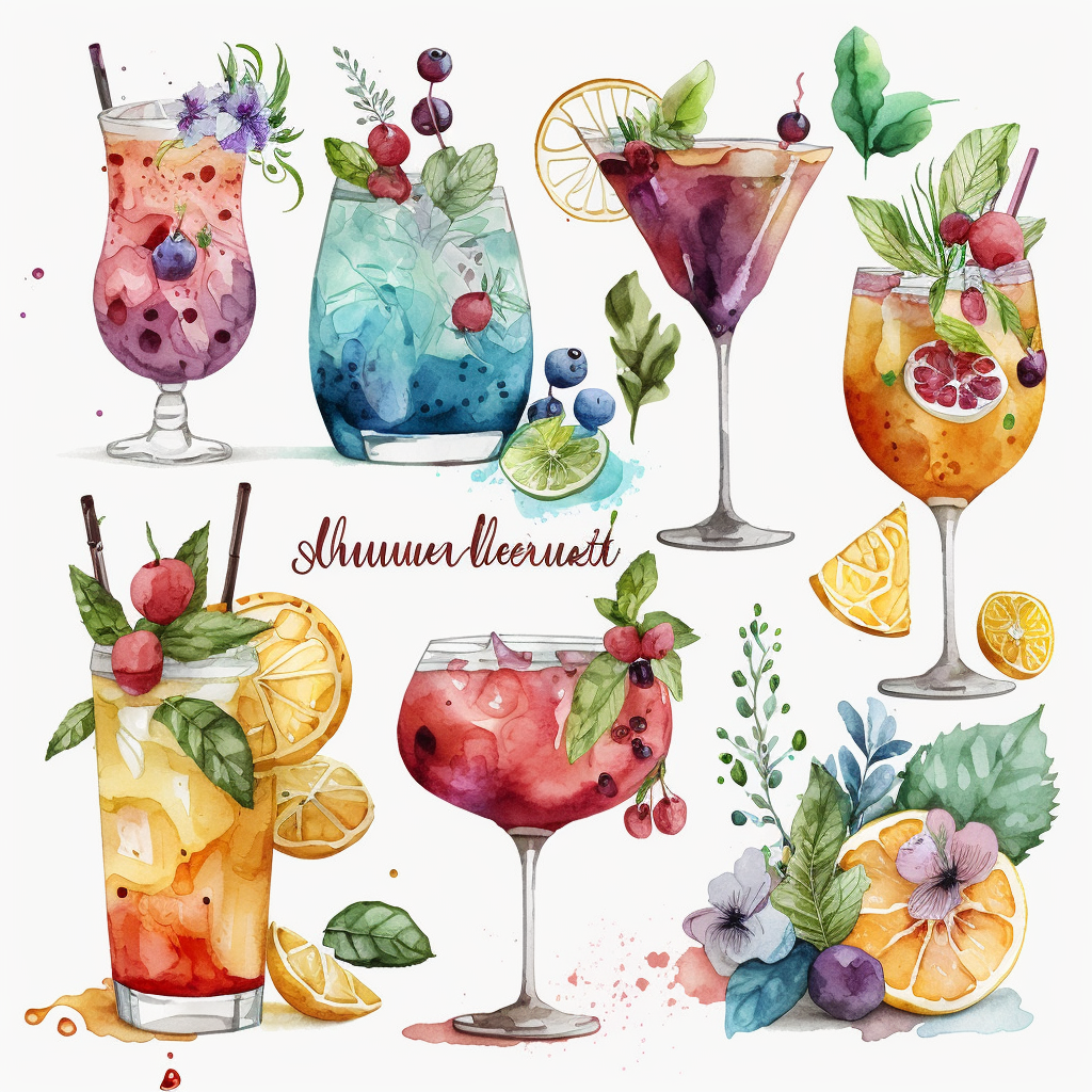 cocktail bar cliparts