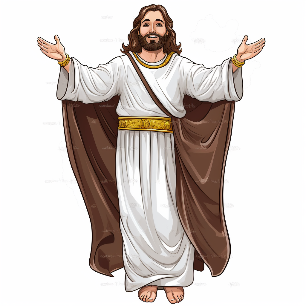 jesus cartoon cliparts