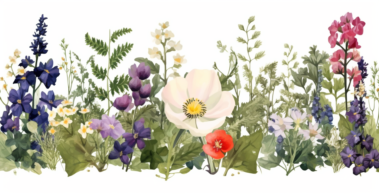 garden borders cliparts