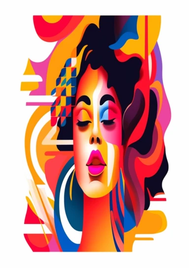 a striking and visually captivating clipart illustrations with a clean and minimalistic aesthetic on a white background. vibrant bold design lines and a limited color palette. ultra photorealistic, high quality hd images
