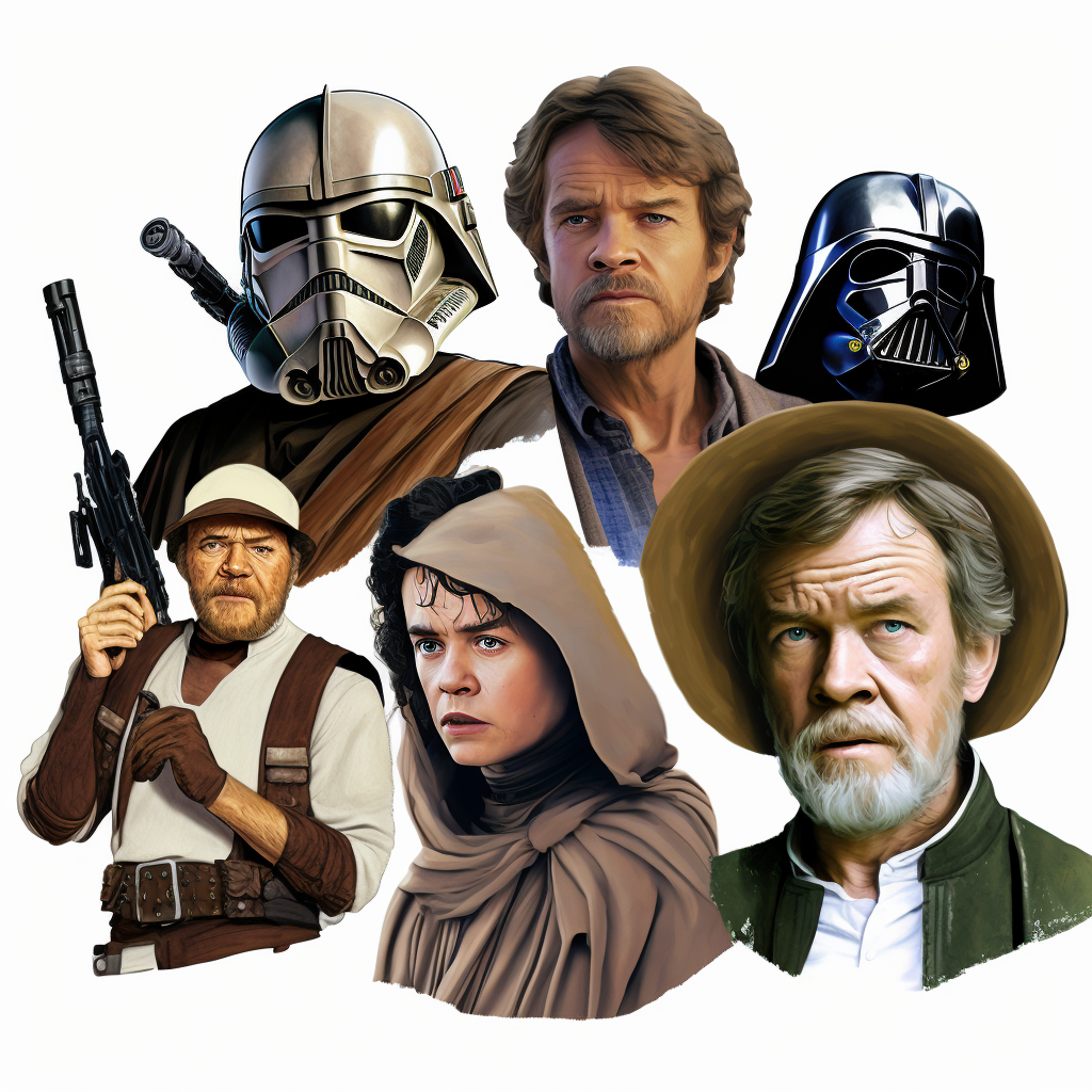 movie star cliparts