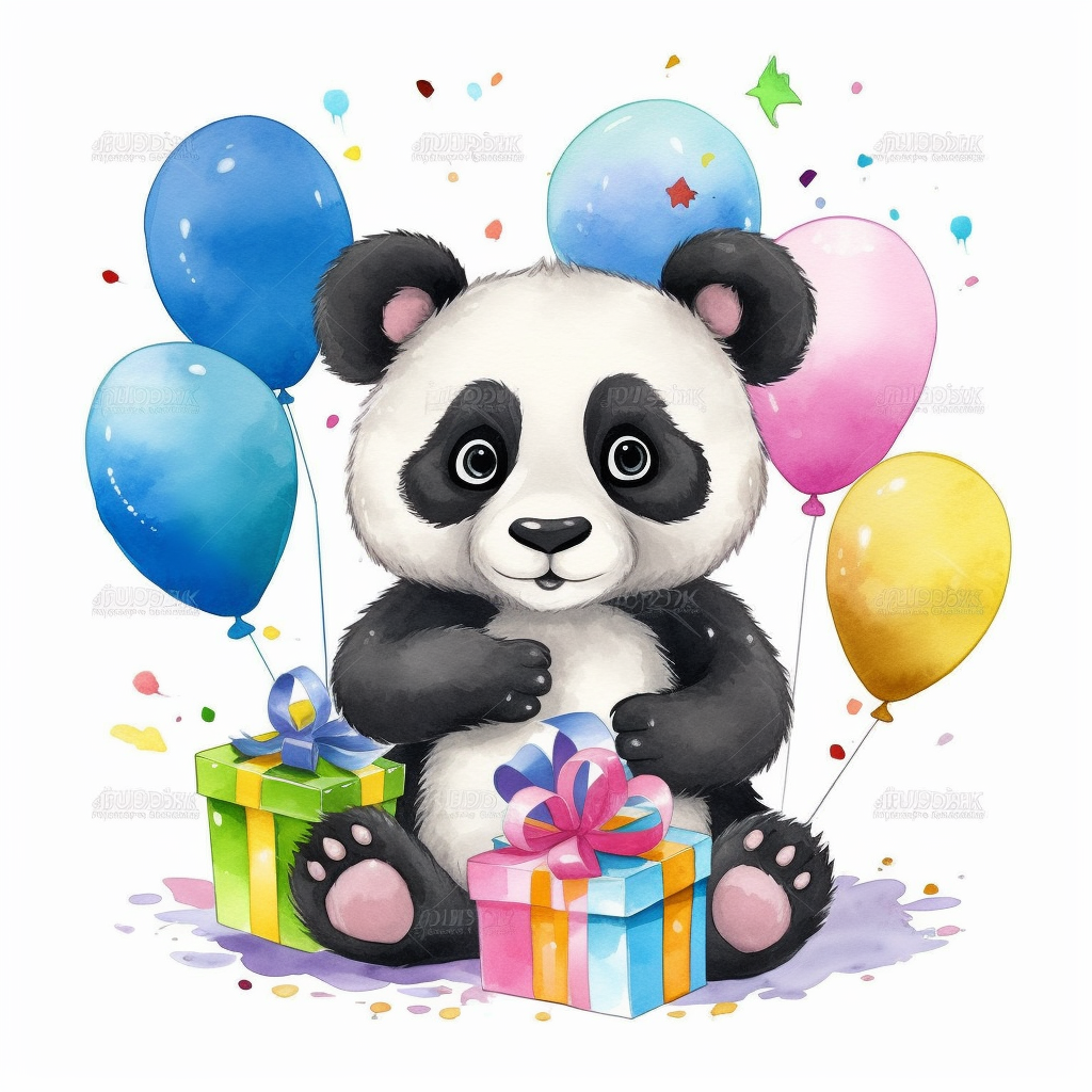 birthday outline cliparts