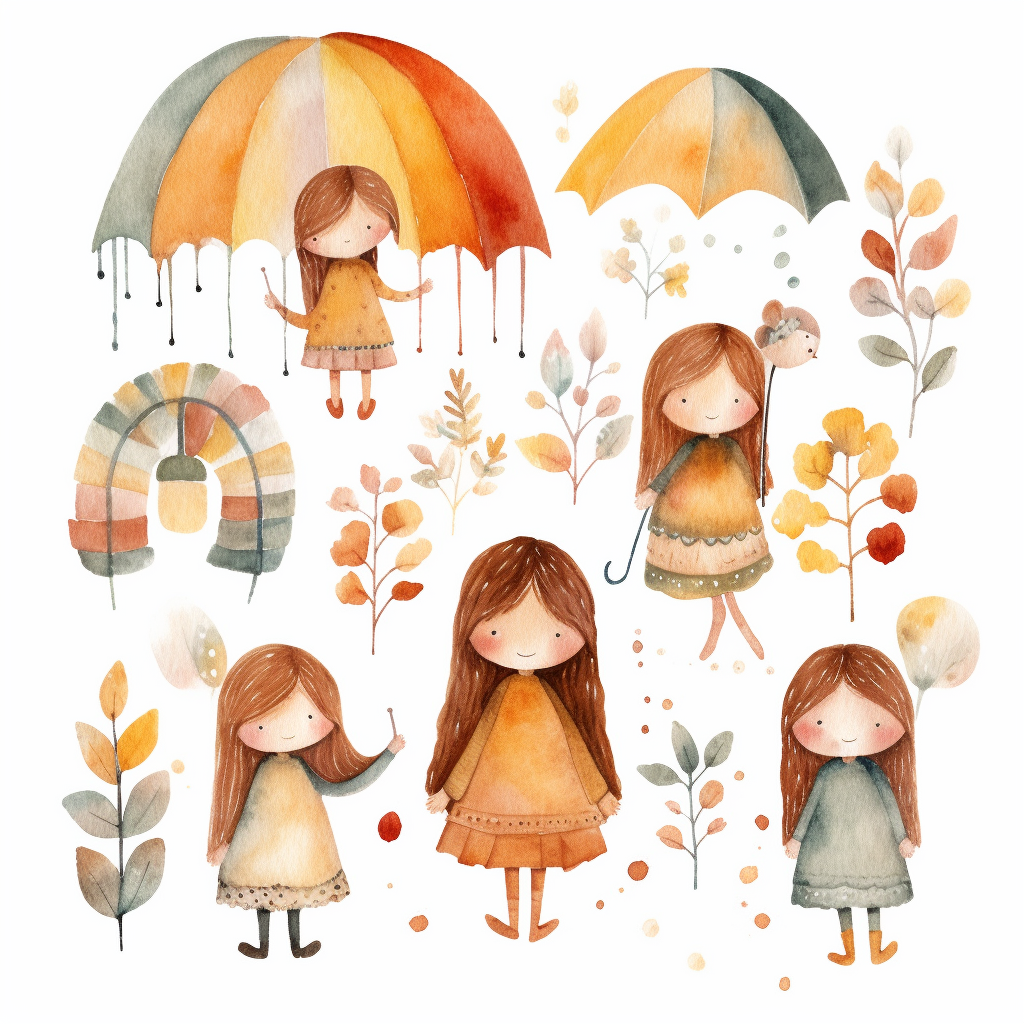 color rainbow cliparts