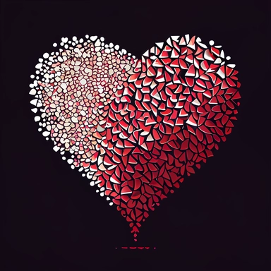 For this Valentine's Day project, you will create a series of standalone, single-symbol clipart and vectors that embody the spirit of love and romance. Each image should feature only one symbol, but that symbol should be designed in a way that is both recognizable and original. For example, you could create a heart that is made up of hundreds of tiny love letters, or an arrow that is crafted from flowers and petals. The possibilities are endless, so be creative! When designing your symbols, keep
