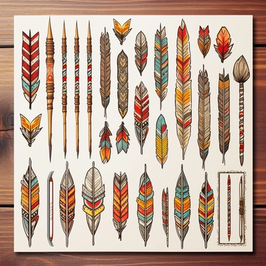 arrows sticker sheet clip art Etsy shop