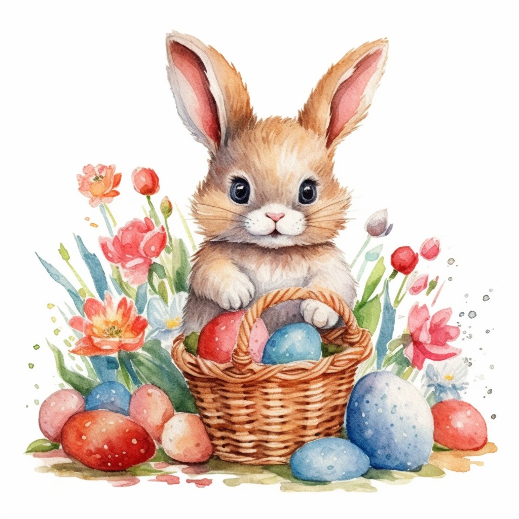 easter bunny clipart
