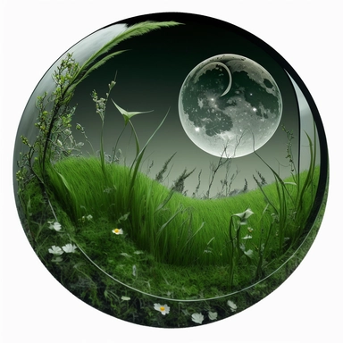 earth, environmental, grass, green png Clipart, in the style of hans thoma, 32k uhd, resin, ethical concerns, артур скижали-вейс, silver and green, sudersan pattnaik