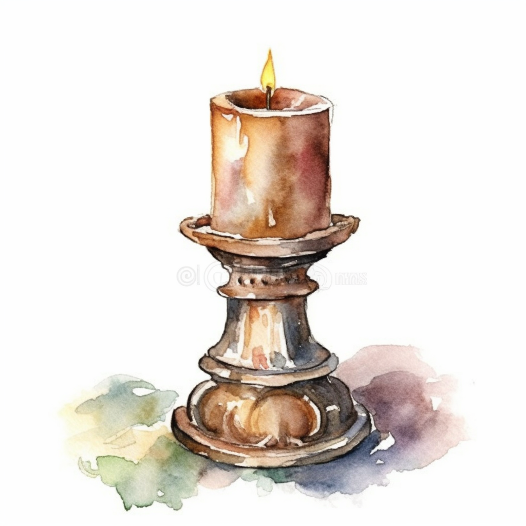 candle holder cliparts