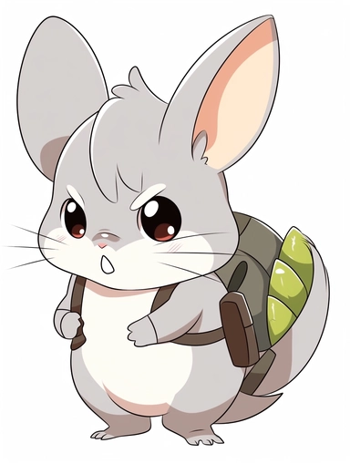 clipart, chinchilla, cartoon