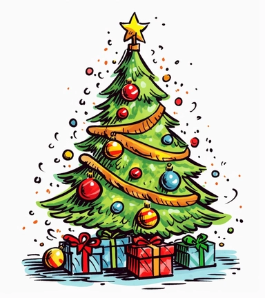 a christmas clip art free download 4 royalty free clipart, in the style of eye-catching, glorious, gond art