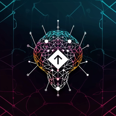 logo, neural clip maker community, transhumanism art