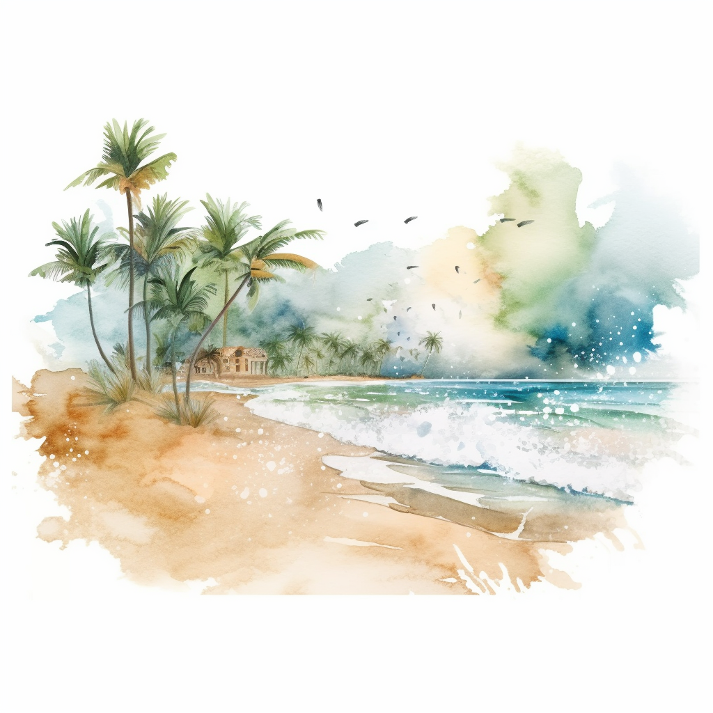 cliparts beach waves